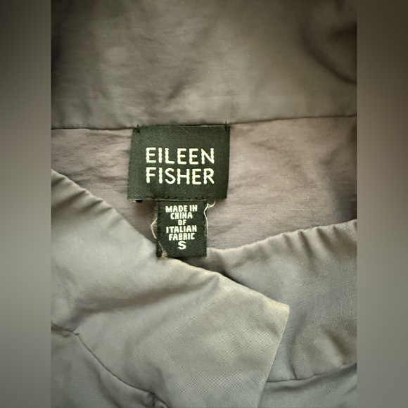 Eileen Fisher zip up vest size L purple - Picture 3 of 8